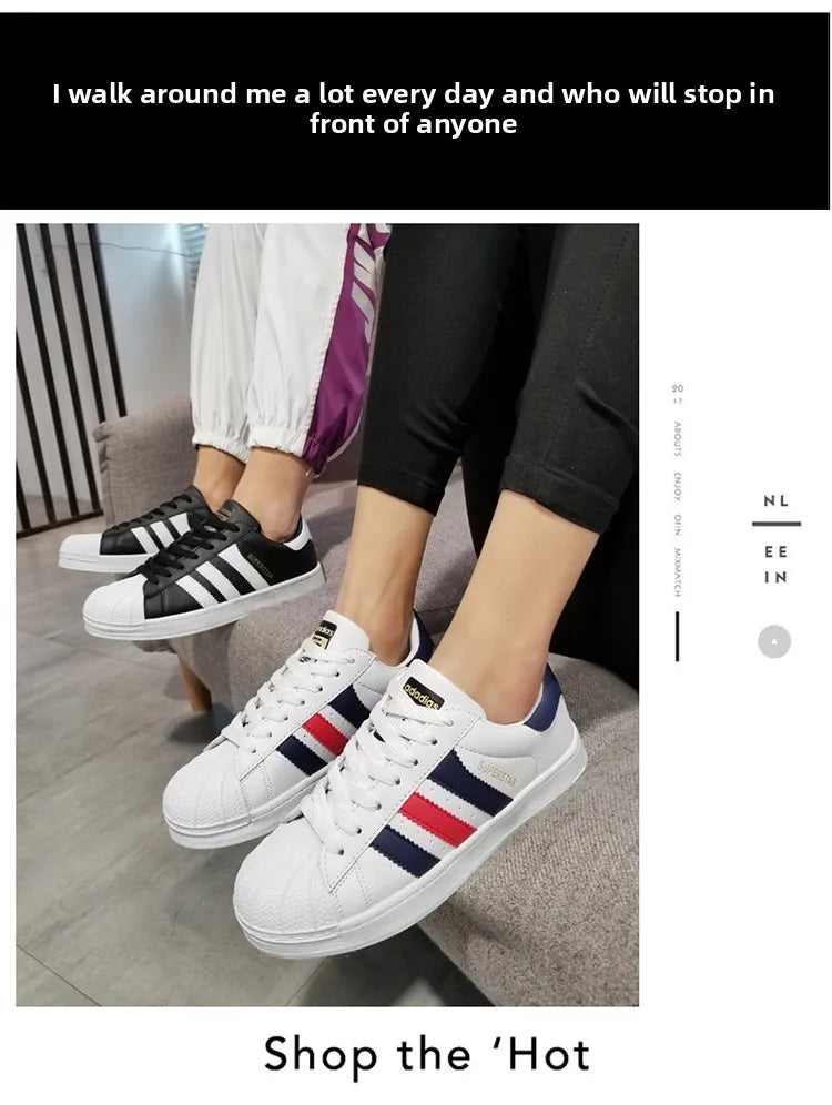 Women Sneakers Versatile Comfy Casual Light Walking Shoes New Hot Selling Men Women Student Little White Shoes