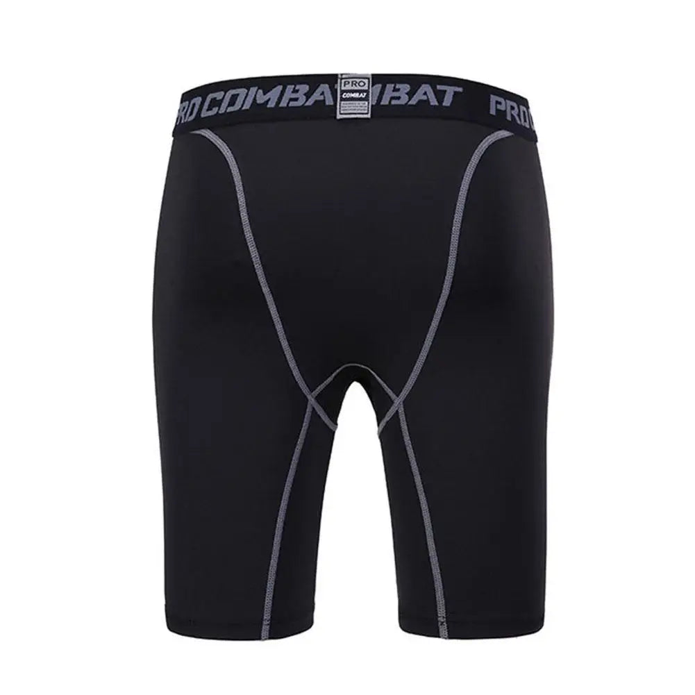 Shorts Men's Leggings Compression Pants Sports Leggings Basketball Quarter Shorts Quick Drying Running Training Stretch Fitness Pants