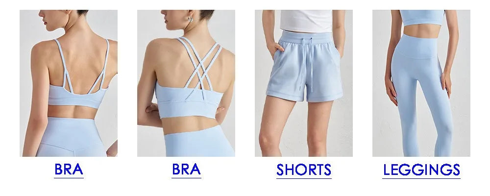 Legging Sportswear Woman Gym Sports Bra and Leggings Woman 2 Piece Set Outifit Naked Feeling Female Fitness Clothing Women' Tracksuit
