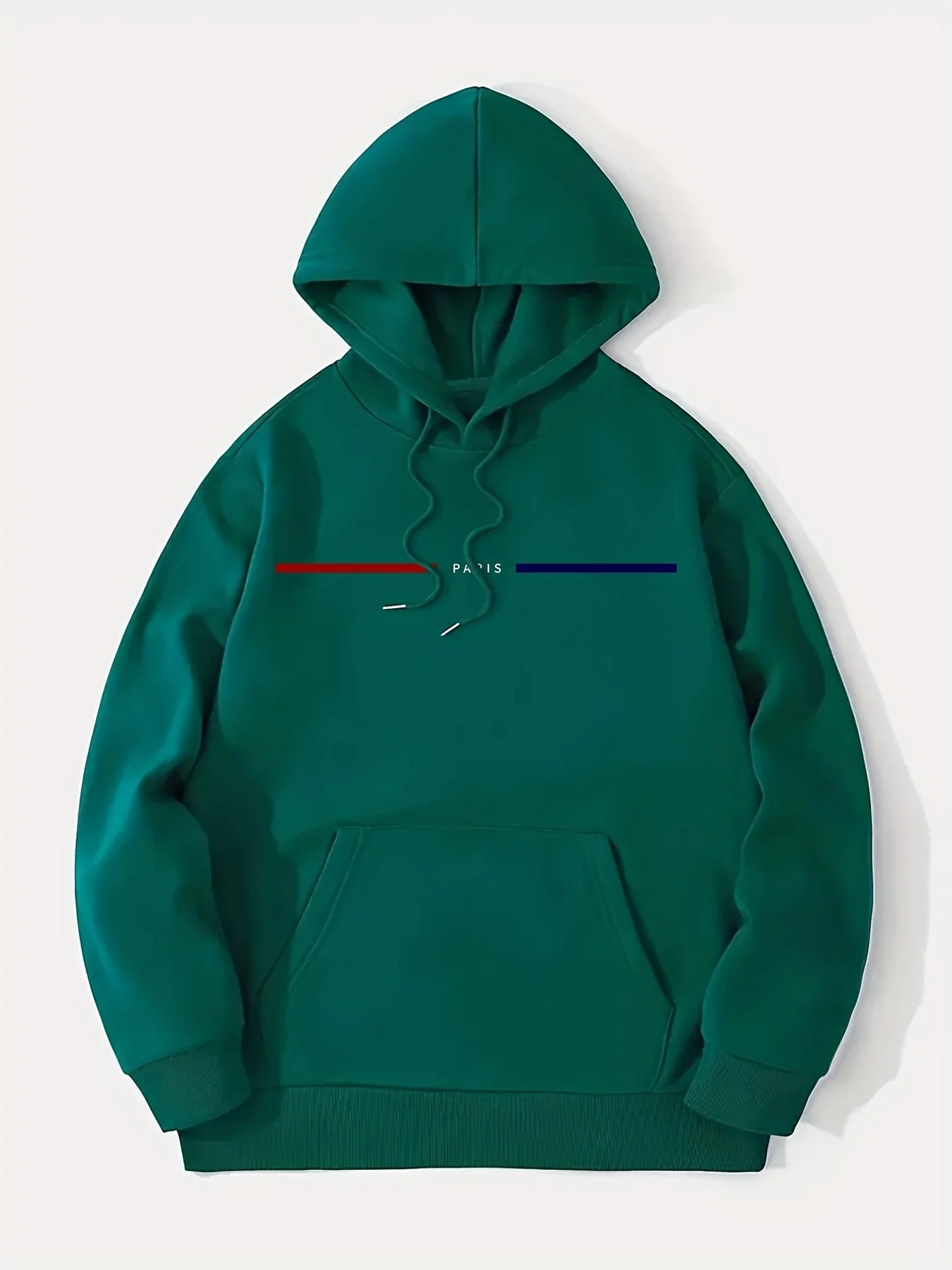 JUMPER Long Sleeved Sweater PARIS Hooded Sports Brand Hooded Sweater Sports Cotton Fleece Men Pullovers Hip Hop