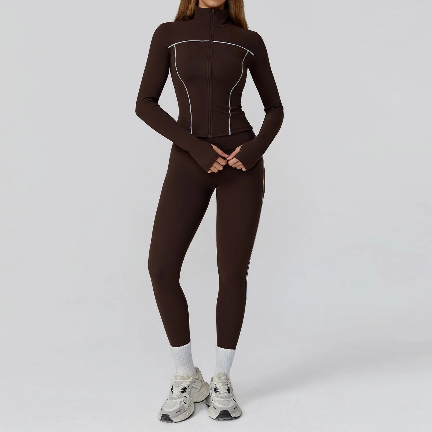 Legging Yoga Set 2/3PCS Sports Outfits Women Clothes Fitness Tracksuit Gym Legging Workout Long Sleeved Female Bra Yoga Suit Sportswear
