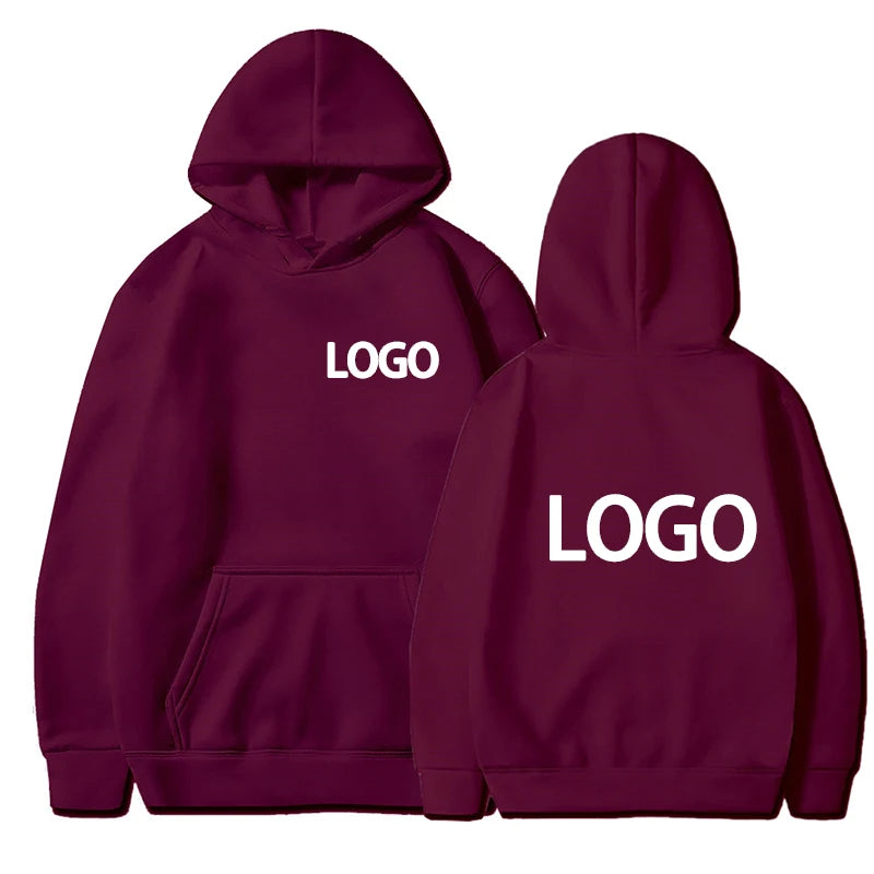 JUMPER Customized Printed Men Women Hoodie Loose Casual Clothing Fashion Long Sleeve Hooded Pullover Personality Streetwear Sweatshirts