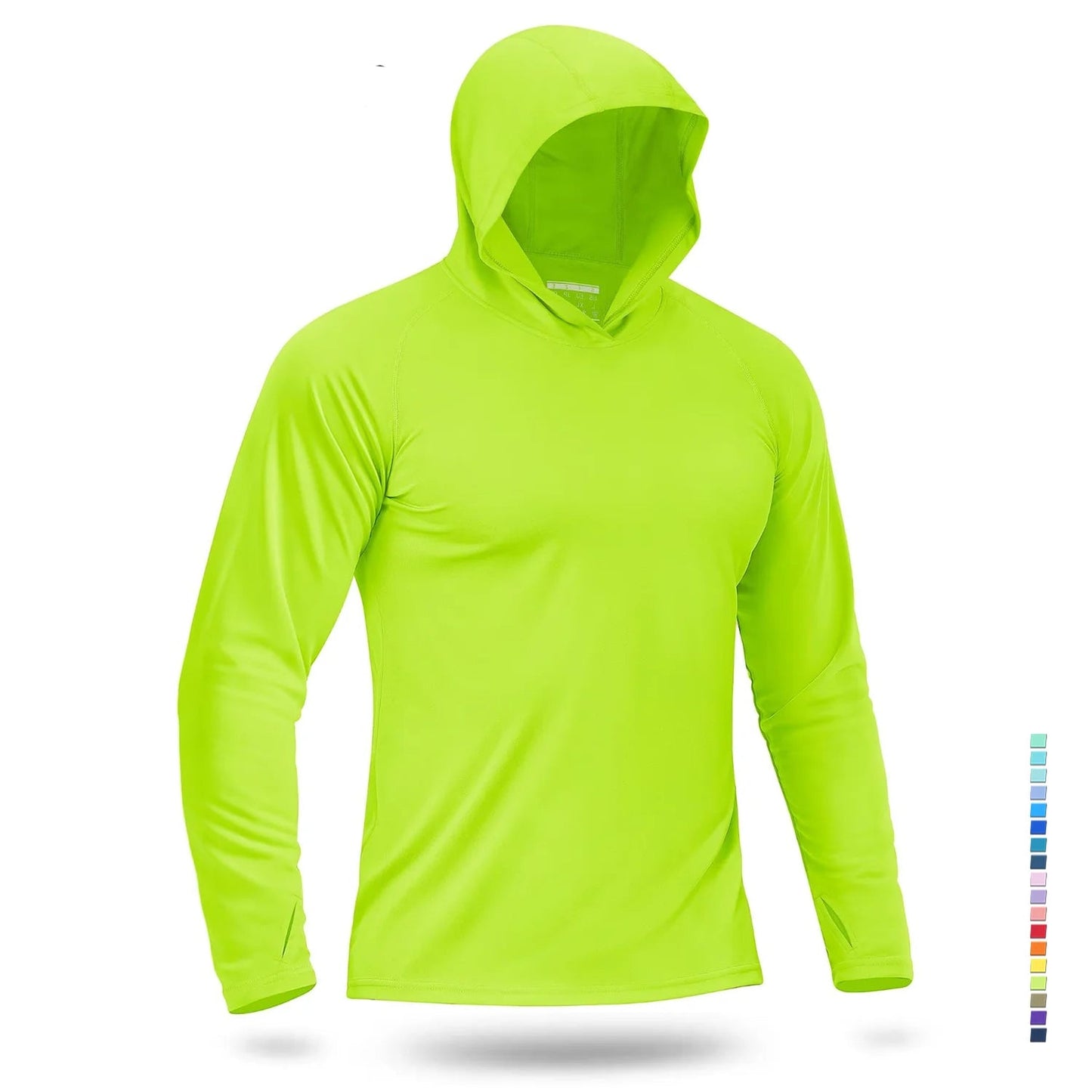 Men Short Sleeve Lightweight Quick Dry Sun Shirts Hiking Workout Running Tee Shirts Hoodies
