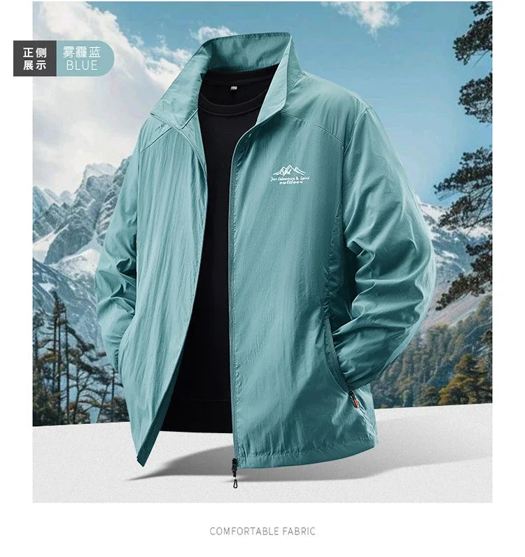JUMPER  Sun Protection Jacket Ultra-Light Thin Skin-Friendly Breathable UV Proof Fishing Ice Silk Sunscreen Coat