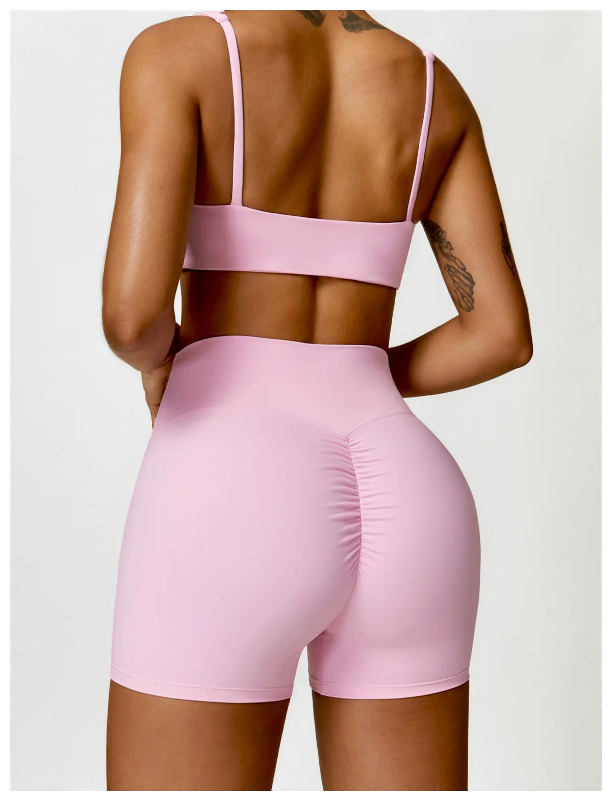 Legging Women Tracksuit Yoga Set 2PCS Sportswear Workout Clothes Athletic Wear Gym Legging Fitness Bra Crop Top Long Sleeve Sports Suits