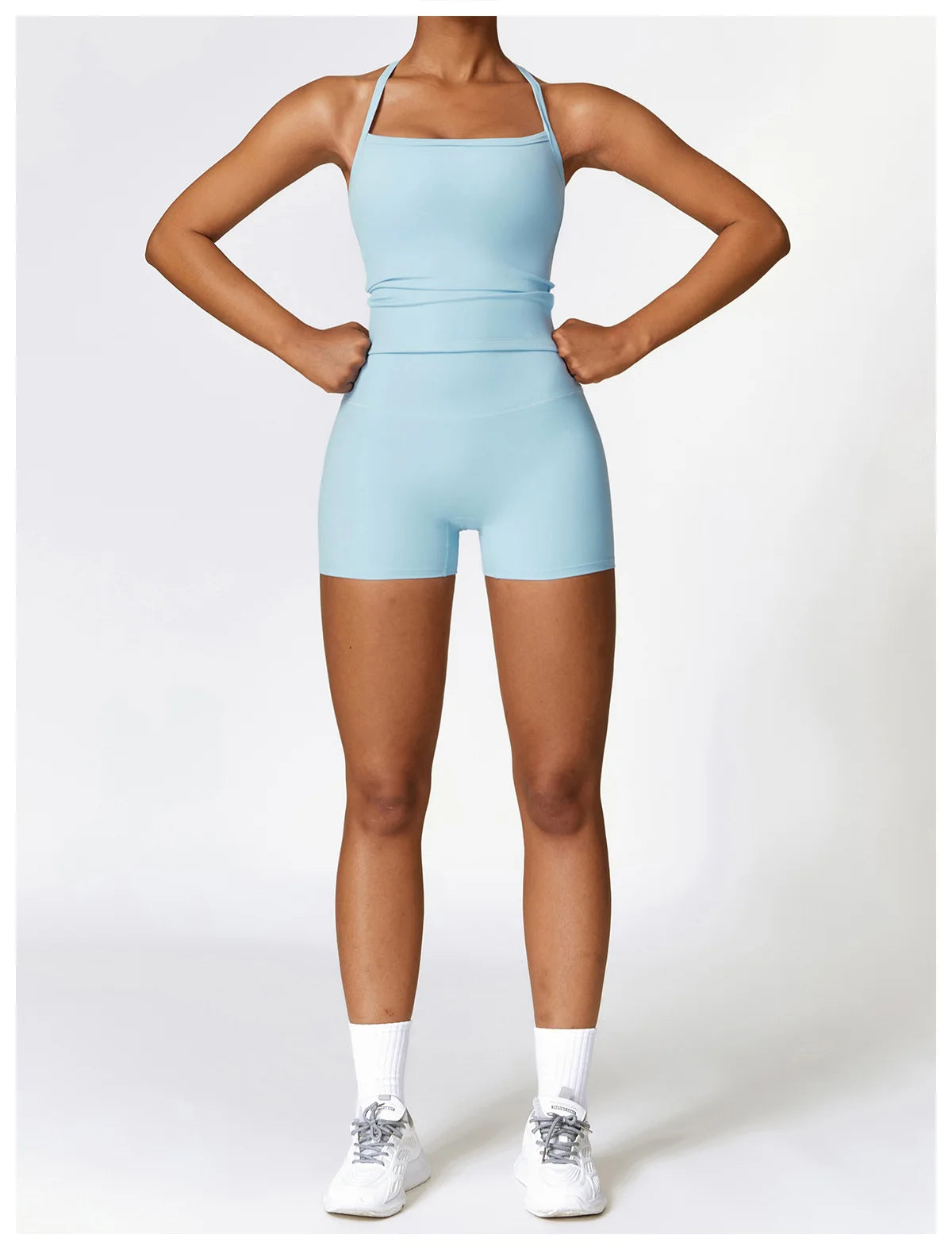 Legging 2PCS Seamless Yoga Set Women Workout Set Sportswear Gym Clothing Fitness Long Sleeve Crop Top High Waist Leggings Sports Suits