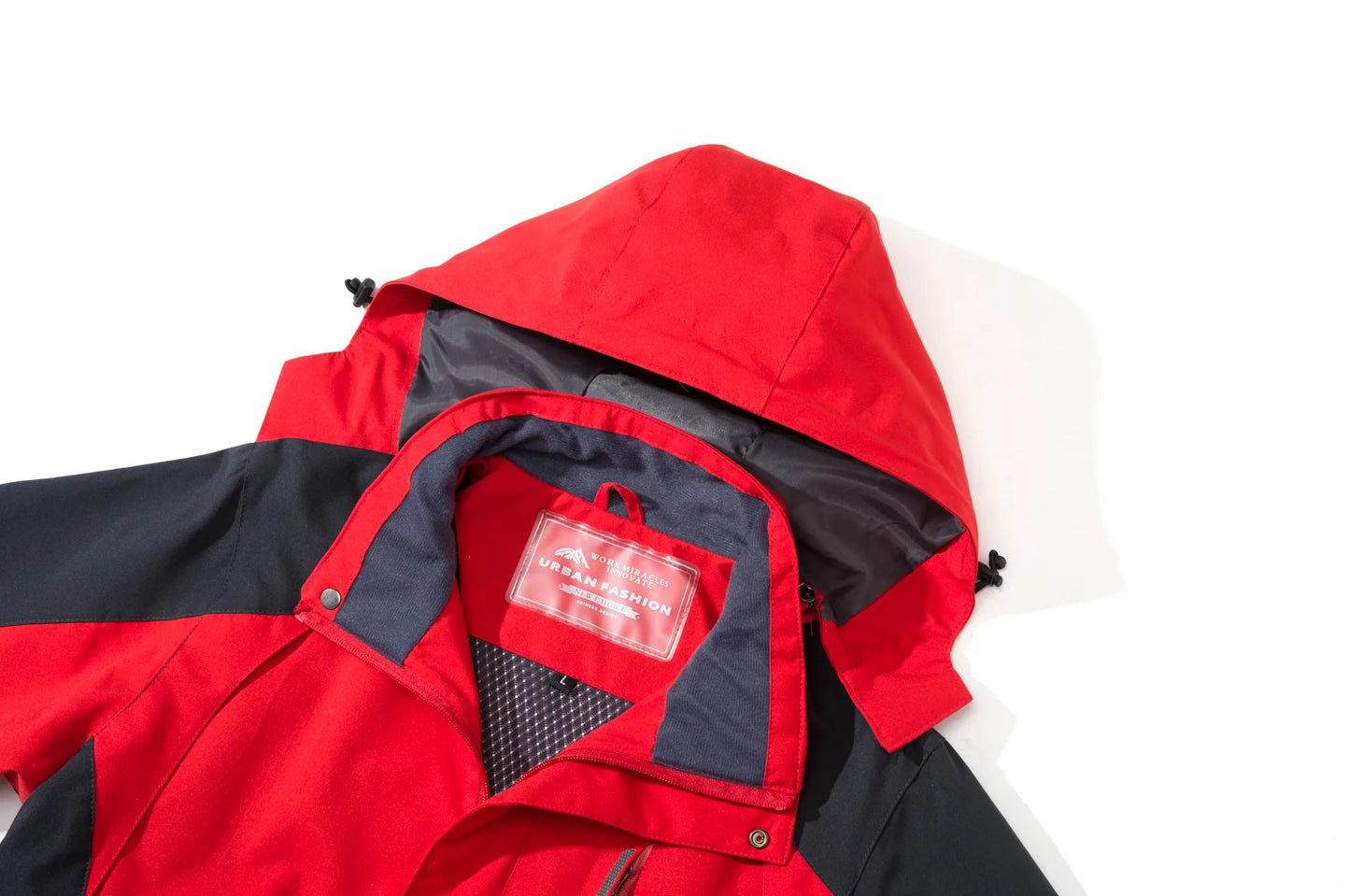 JUMPER Men's Waterproof Hiking Jacket Large Size Windproof Windbreaker Camping Hunting Running Trekking Fishing Coat Men Outdoor