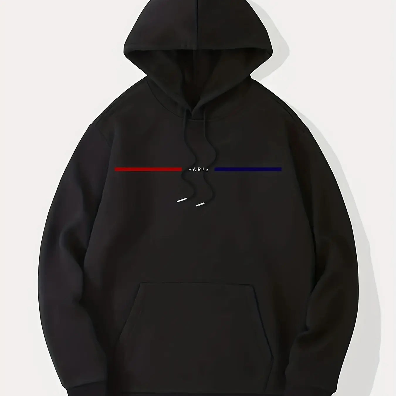 JUMPER Long Sleeved Sweater PARIS Hooded Sports Brand Hooded Sweater Sports Cotton Fleece Men Pullovers Hip Hop