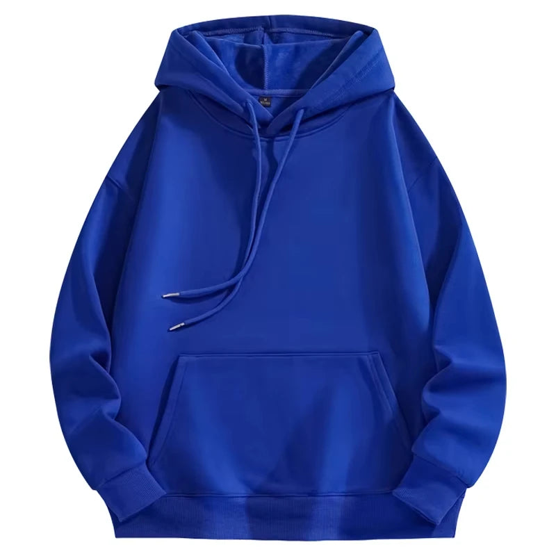 JUMPER Fashion Trend Solid Color Hoodies Men's Autumn and Winter Hot Sale Casual Simple Comfortable Sweatshirts Daily Outdoor Wear
