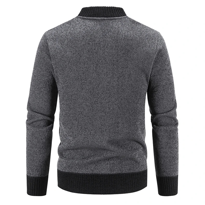 JUMPER New Knit Sweater Jackets Men's Korean Baseball Jumper Cold Blouse Streetwear Y2K Sweatshirts Male Trench Coat