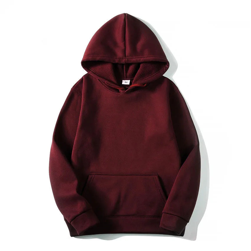 JUMPER New Fashion Men's Women's Hoodies Spring Autumn Winter Casual Hoodies Sweatshirts Men Tops Solid Color Hoodie Sweatshirt Male
