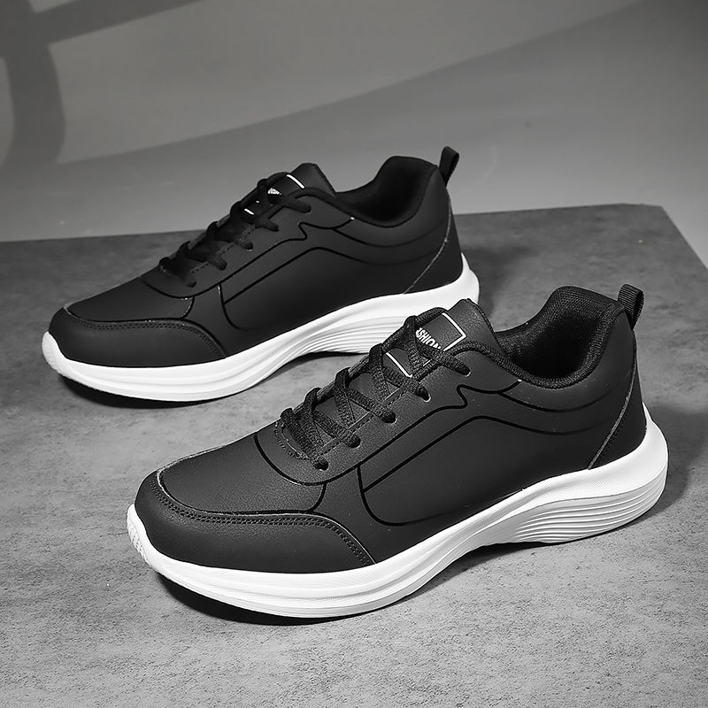 Sneakers New Men Running Shoes Winter Warm Male Sneakers Anti-slip Breathable Men's Walking Shoes Lace Up Soft Casual Shoes Lightweight