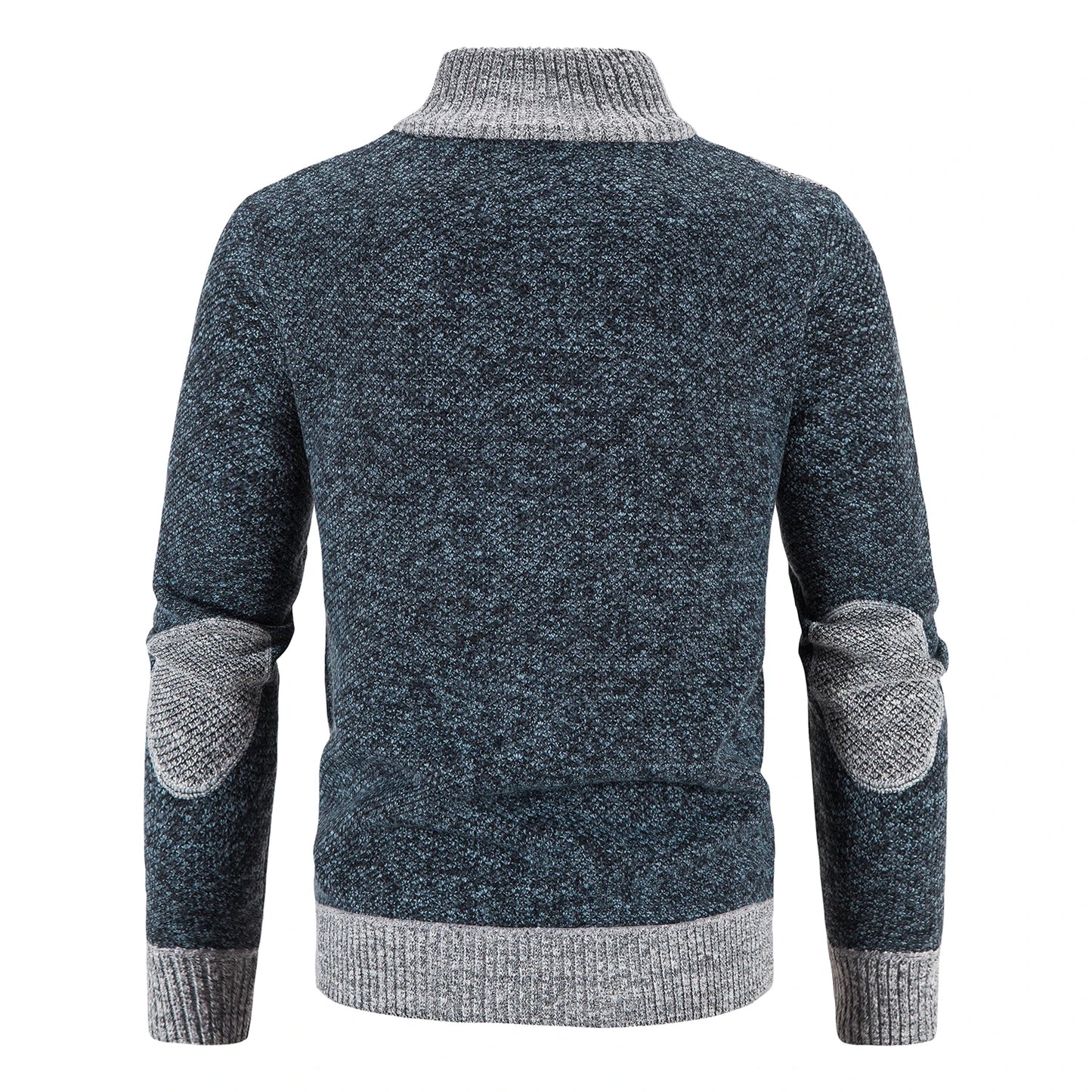 JUMPER  Sweater Men's Cardigan Zip Up Turtleneck Jacket Y2K Sweatshirt Winter Hombre Cold Coat Knitted Jumper Sweatercoat