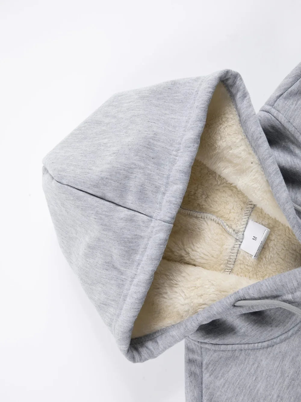 JUMPER Winter Men's Zipper Jacket Fleece Warm Windproof Hoodies Heavyweight Cardigan Casual Sports Long Sleeve Sweatshirts Hooded Coat