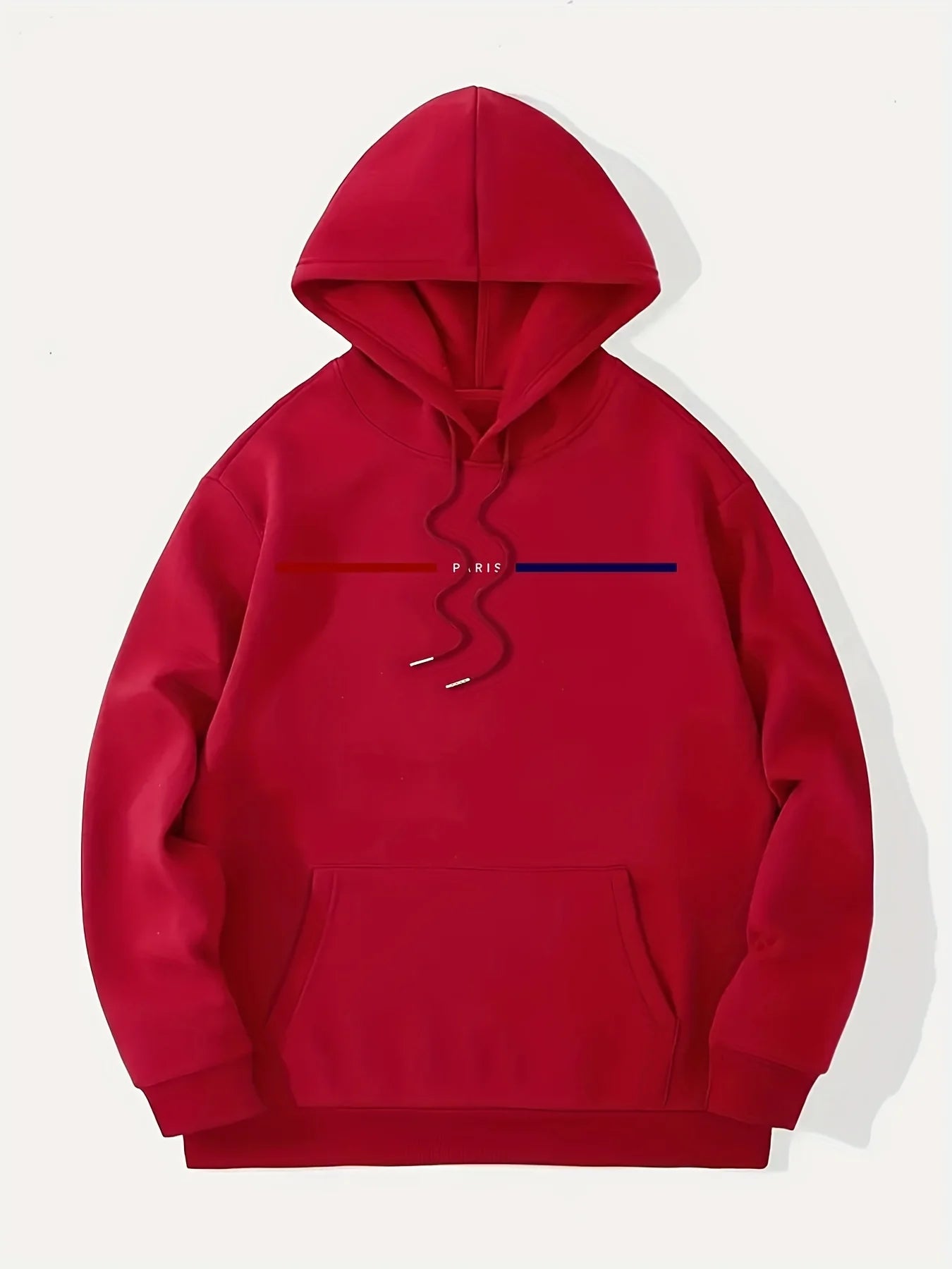 JUMPER Long Sleeved Sweater PARIS Hooded Sports Brand Hooded Sweater Sports Cotton Fleece Men Pullovers Hip Hop