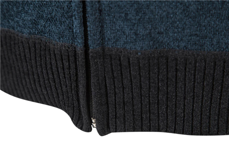 JUMPER New Knit Sweater Jackets Men's Korean Baseball Jumper Cold Blouse Streetwear Y2K Sweatshirts Male Trench Coat