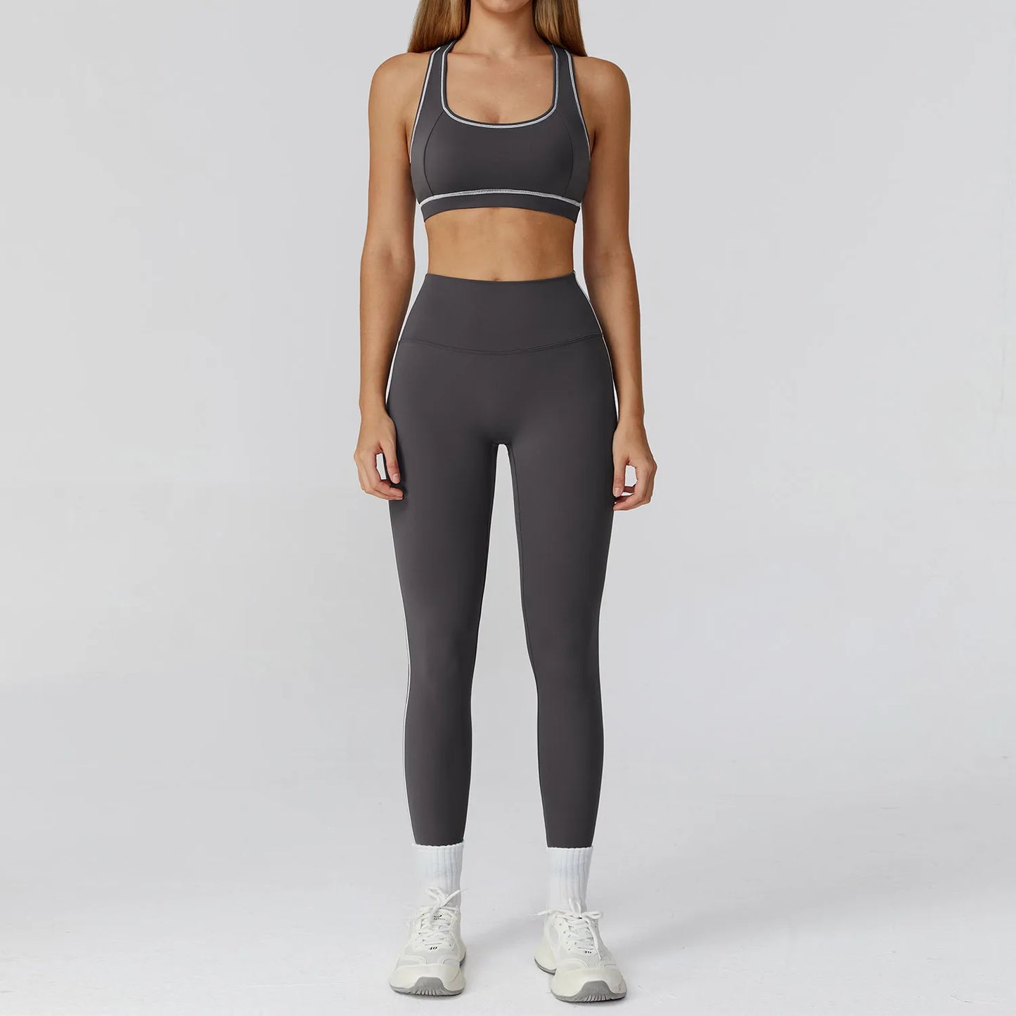 Legging Yoga Set 2/3PCS Sports Outfits Women Clothes Fitness Tracksuit Gym Legging Workout Long Sleeved Female Bra Yoga Suit Sportswear
