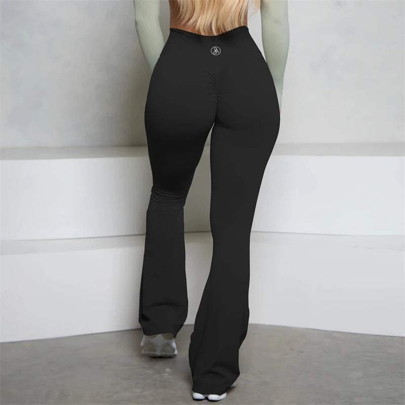 Leggings  Allure the brand Women Bell Bottoms High Waist Sport Flare Pants Gym Fitness Leggings Women Female Legging Tummy Control Running