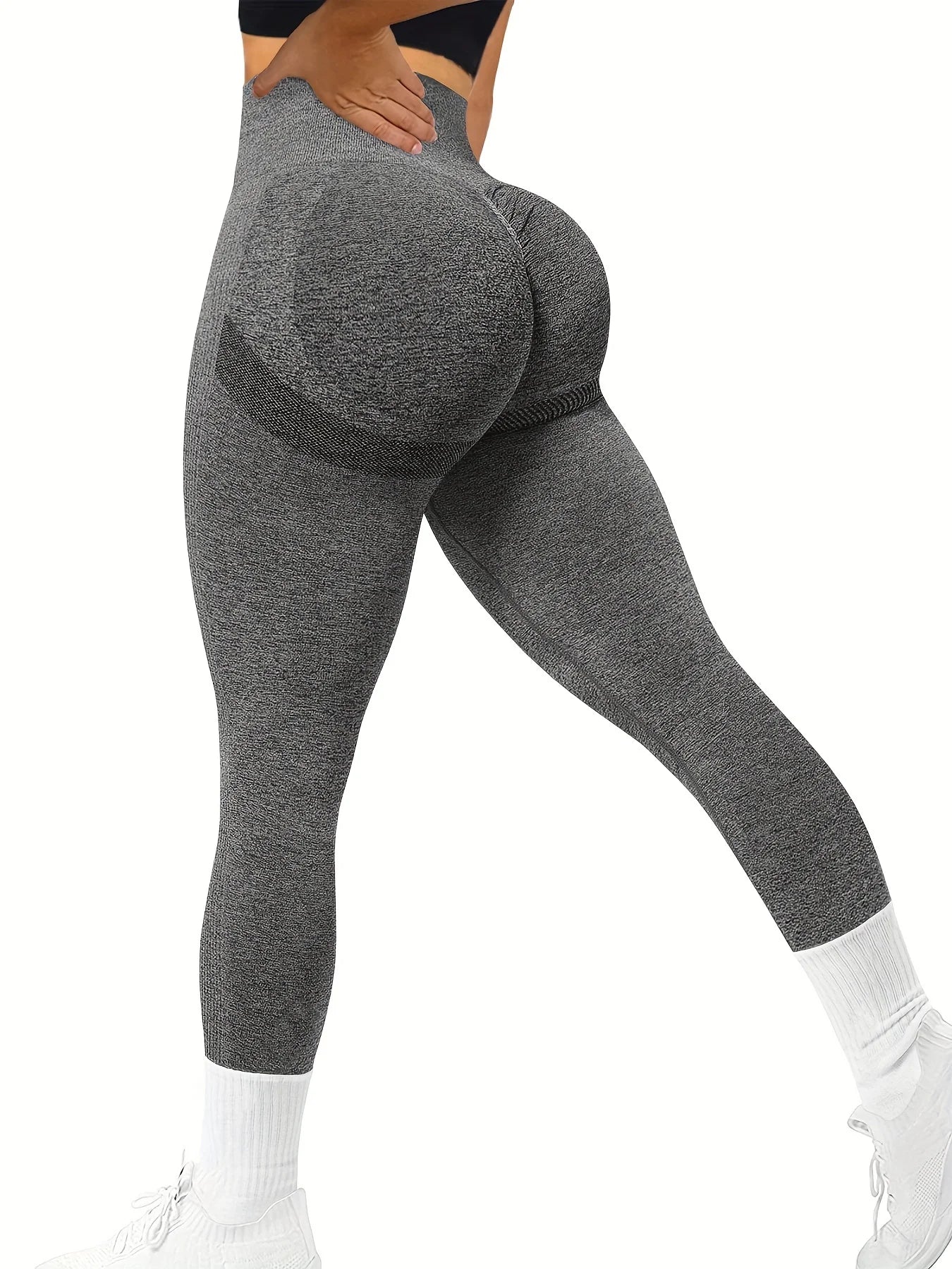 Leggings Seamless Butt Lifting Workout Leggings for Women High Waist Yoga Pants Compression Contour Tights
