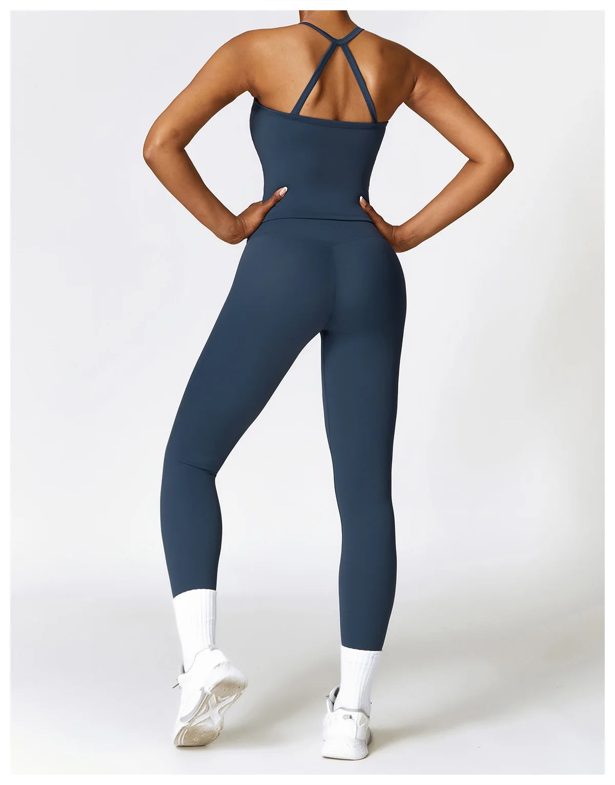 Legging 2PCS Seamless Yoga Set Women Workout Set Sportswear Gym Clothing Fitness Long Sleeve Crop Top High Waist Leggings Sports Suits