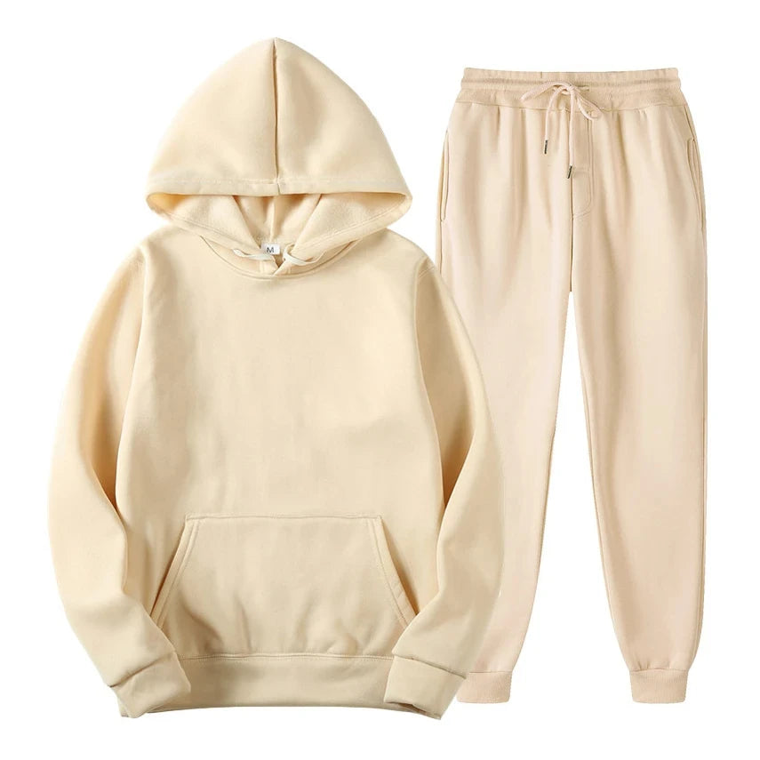 JUMPER Winter Brand Tracksuits Men's sets Long Sleeve Pullover + Jogging Trousers 2pcs Sets Fitness Running Suits sportswer Male