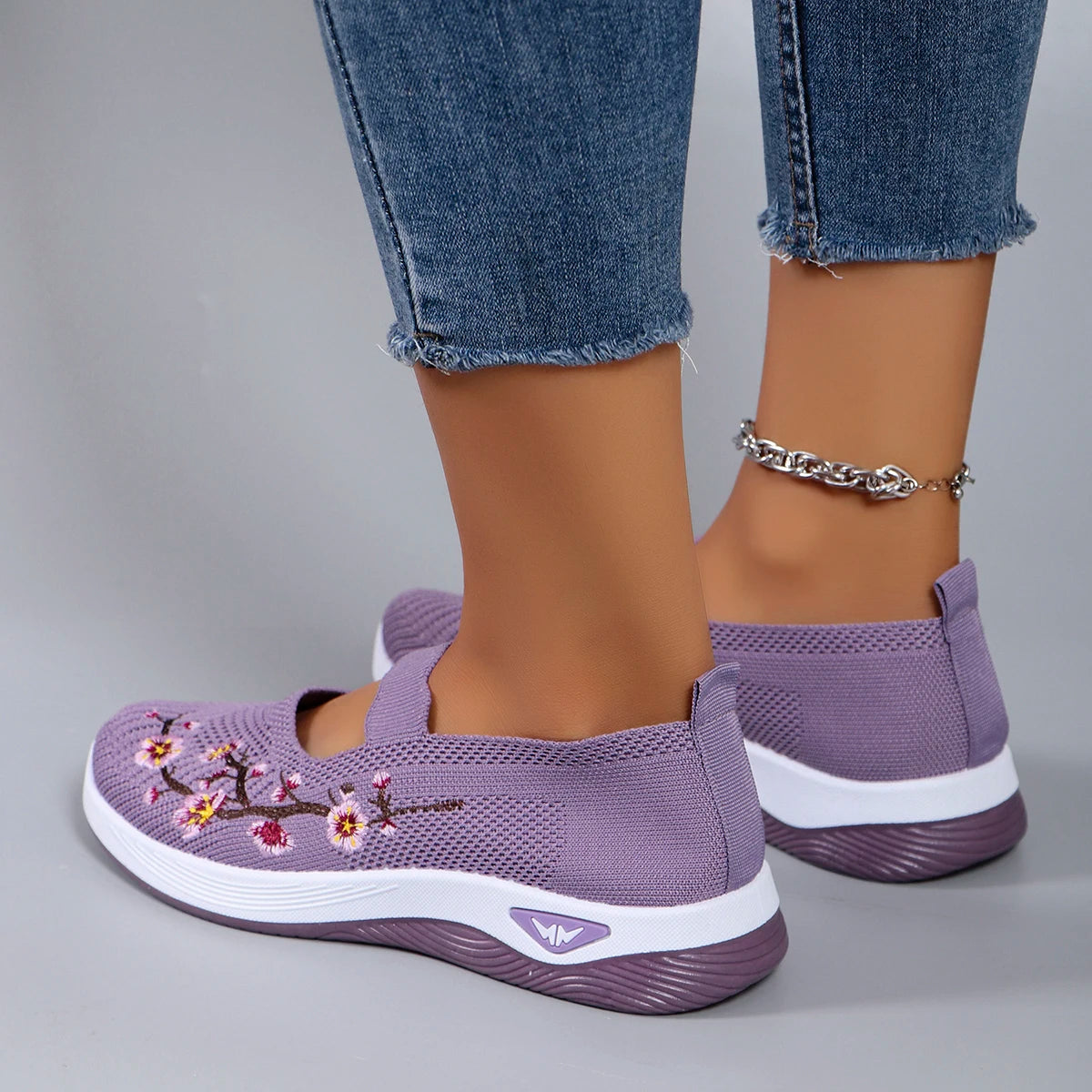 Women Sneakers  breathable mesh flat shoes women's shoes casual sports shoes, clearance free shipping