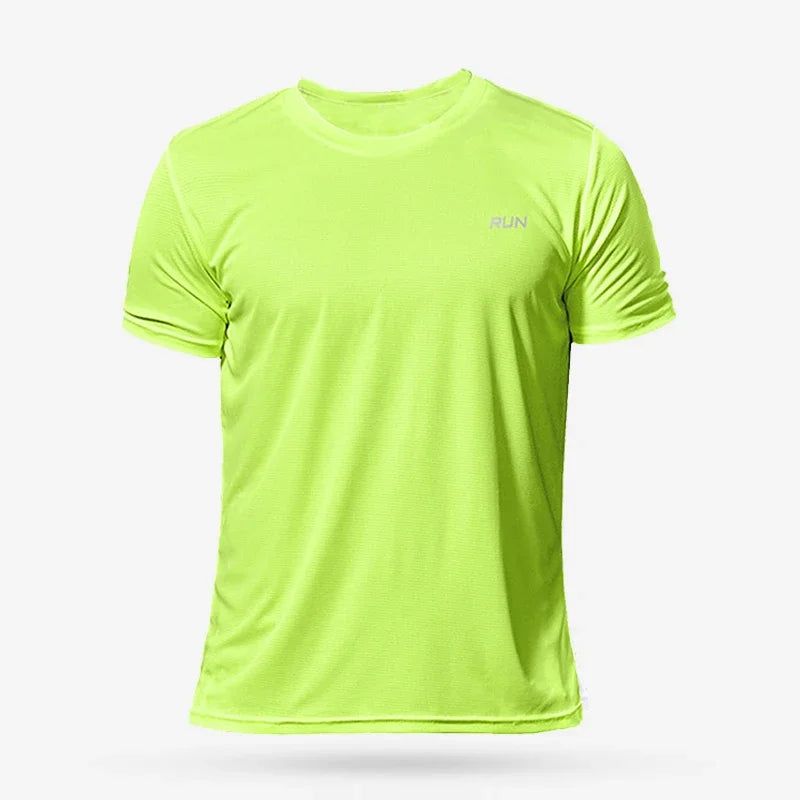 T-shirts Sport Gym t Shirt Men Quick Dry Running Bodybuilding Shirts Men Short Sleeve Fitness Tops Oversized Brazil t-Shirt Jersey