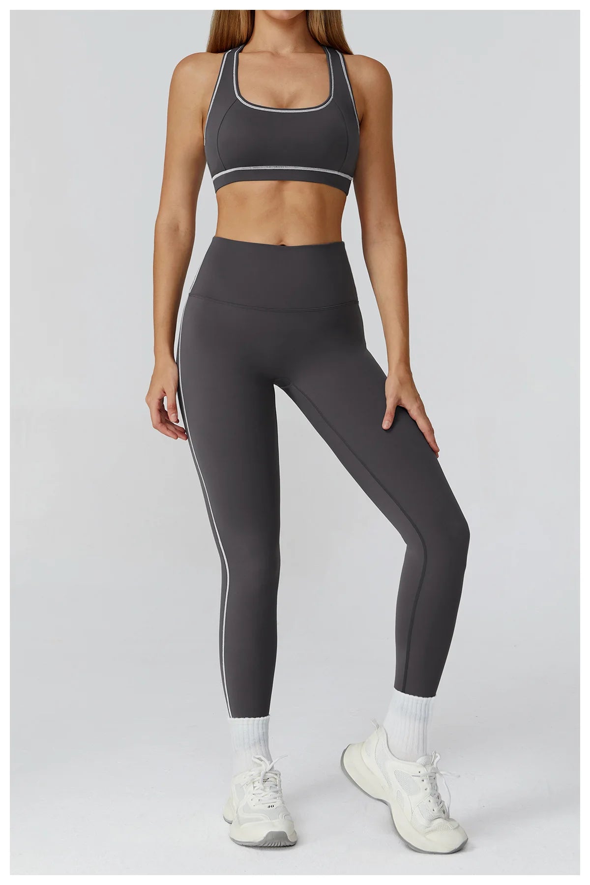 Legging Yoga Set 2/3PCS Sports Outfits Women Clothes Fitness Tracksuit Gym Legging Workout Long Sleeved Female Bra Yoga Suit Sportswear