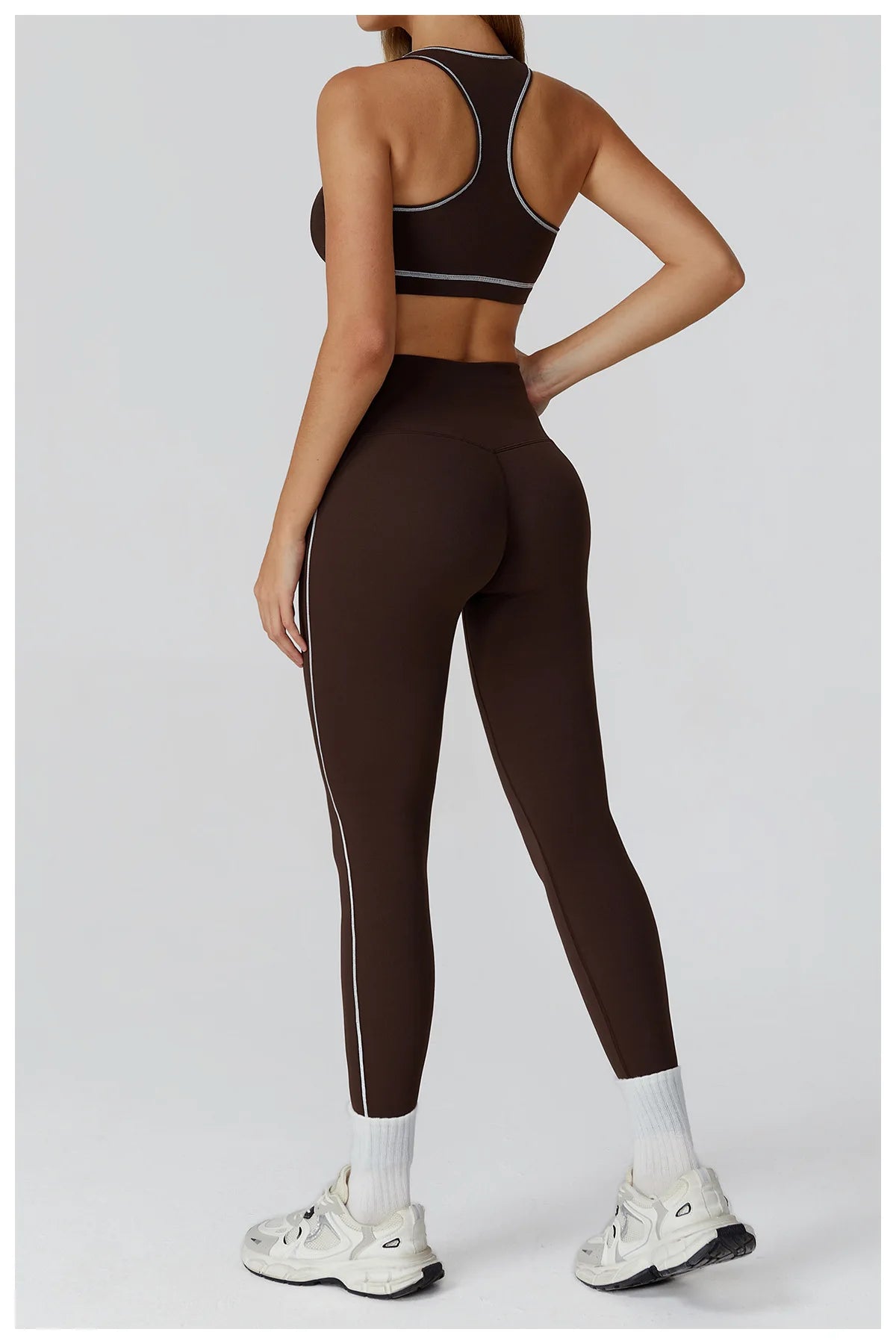 Legging Yoga Set 2/3PCS Sports Outfits Women Clothes Fitness Tracksuit Gym Legging Workout Long Sleeved Female Bra Yoga Suit Sportswear
