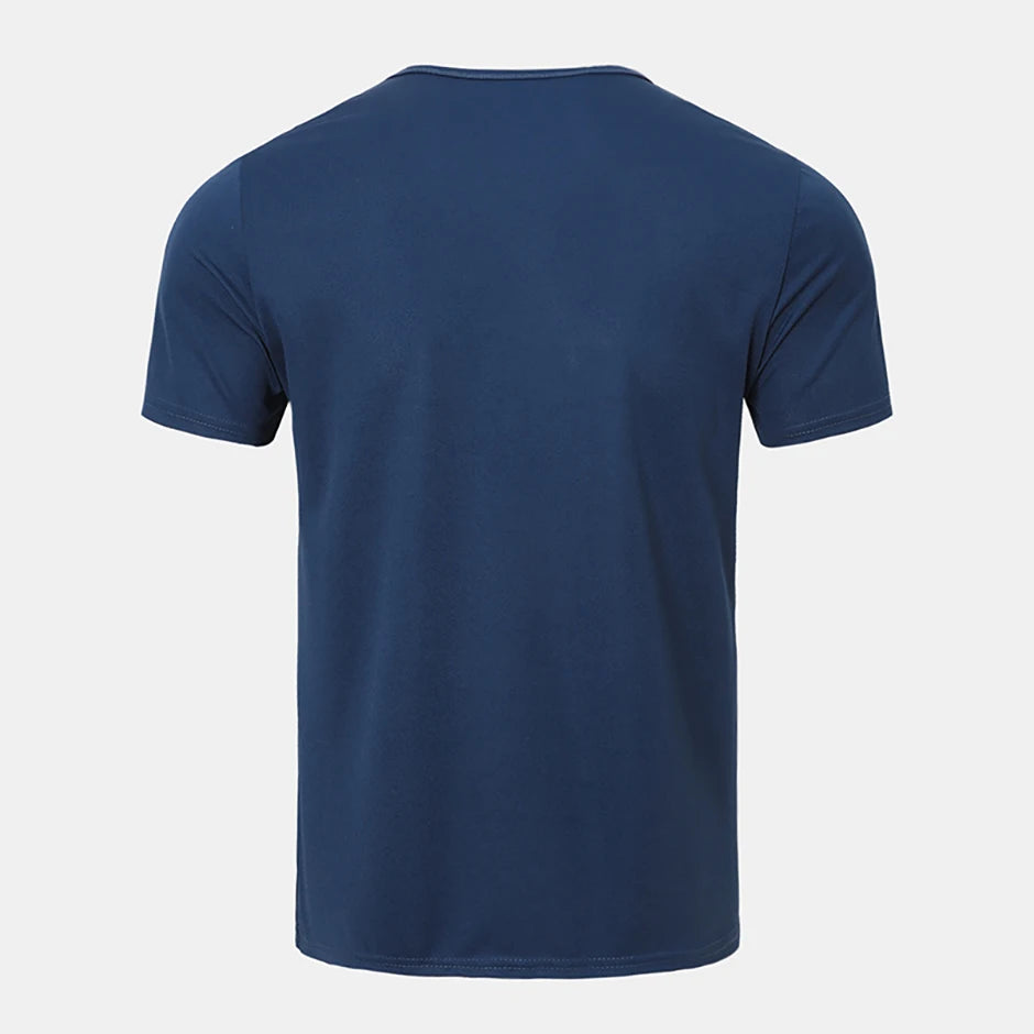 T-shirts  Men's Summer Quick-drying Sports Fashion Printed Short-sleeved Teens Loose and Comfortable Running Fitness Joker T-shirt