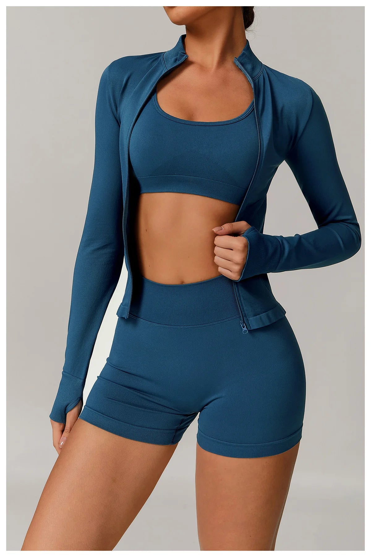 Legging Sportswear Seamless Yoga Set 2/3PCS Gym Clothes Sportswear Yoga Suits For Women Fitness Set Tracksuits Sports Bra Gym Leggings