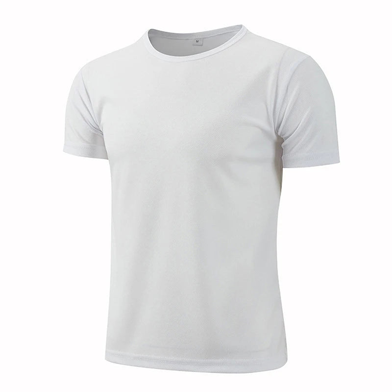 T-shirts  Men Women Quick Dry Short Sleeve Sport T Shirt Gym Jerseys Fitness Shirt Trainer Running T-Shirt Teenager Breathable Sportswears