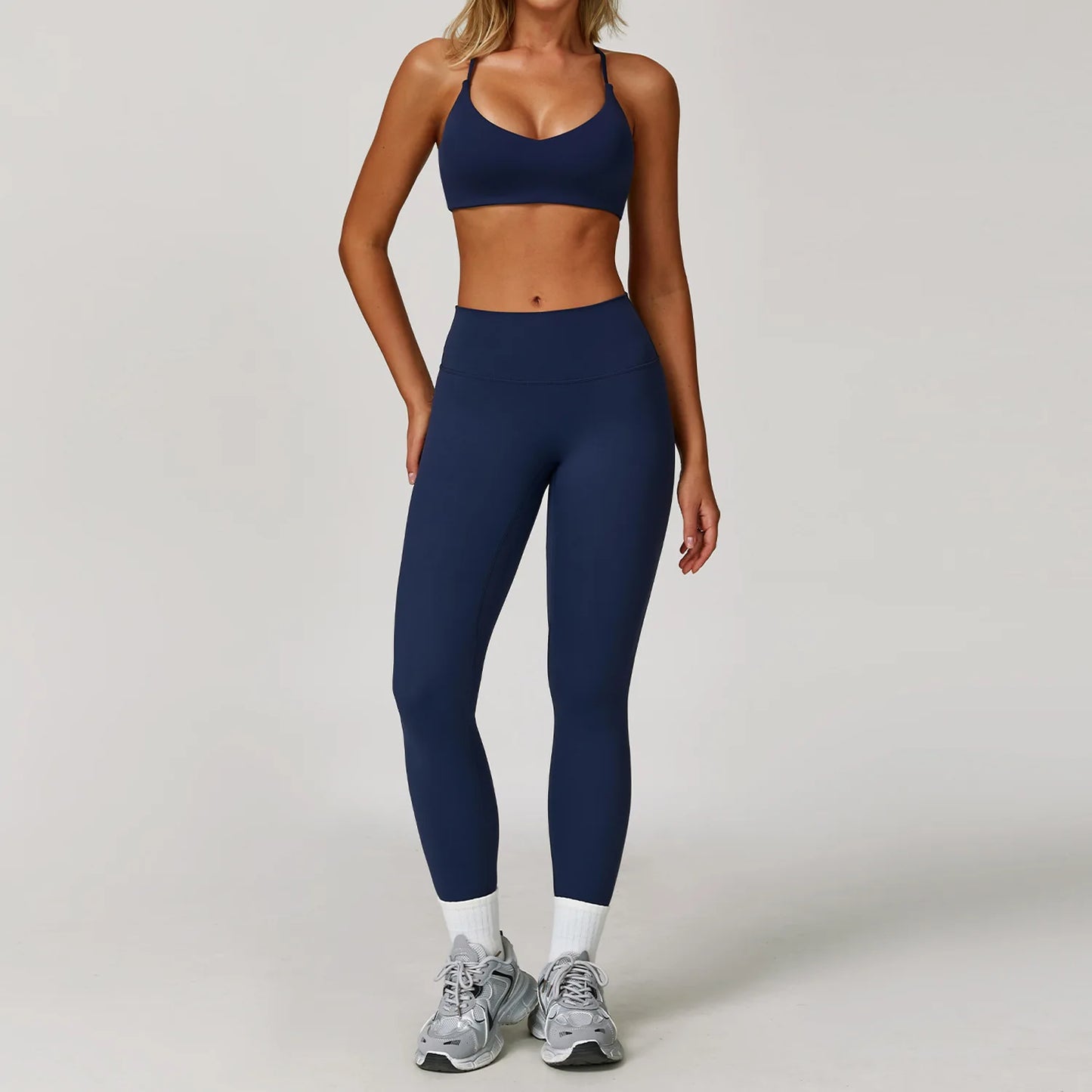 Legging 2/3PCS Yoga Suit Sports Set Gym Set Women Tracksuit Running Workout Clothes Long Sleeve Sports Bra Athletic Wear Yoga Clothing