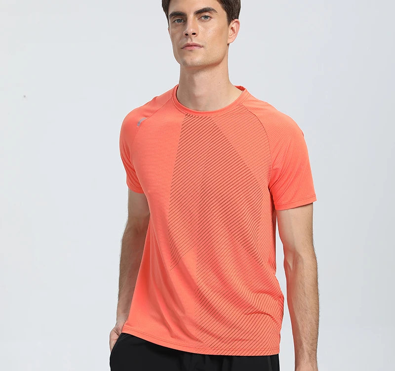 T-shirt Fitness Sports Top Gym Training Shirt Breathable Jogging Casual Sportswear