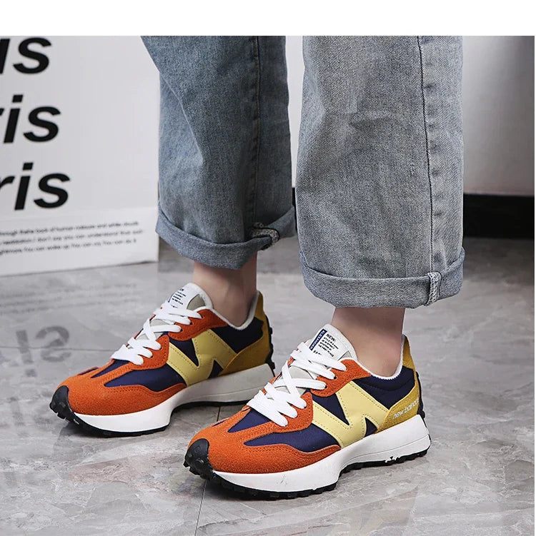 Women Sneakers Thick-Soled Dad Sneakers2025Summer Breathable Season Comfortable Sneaker
