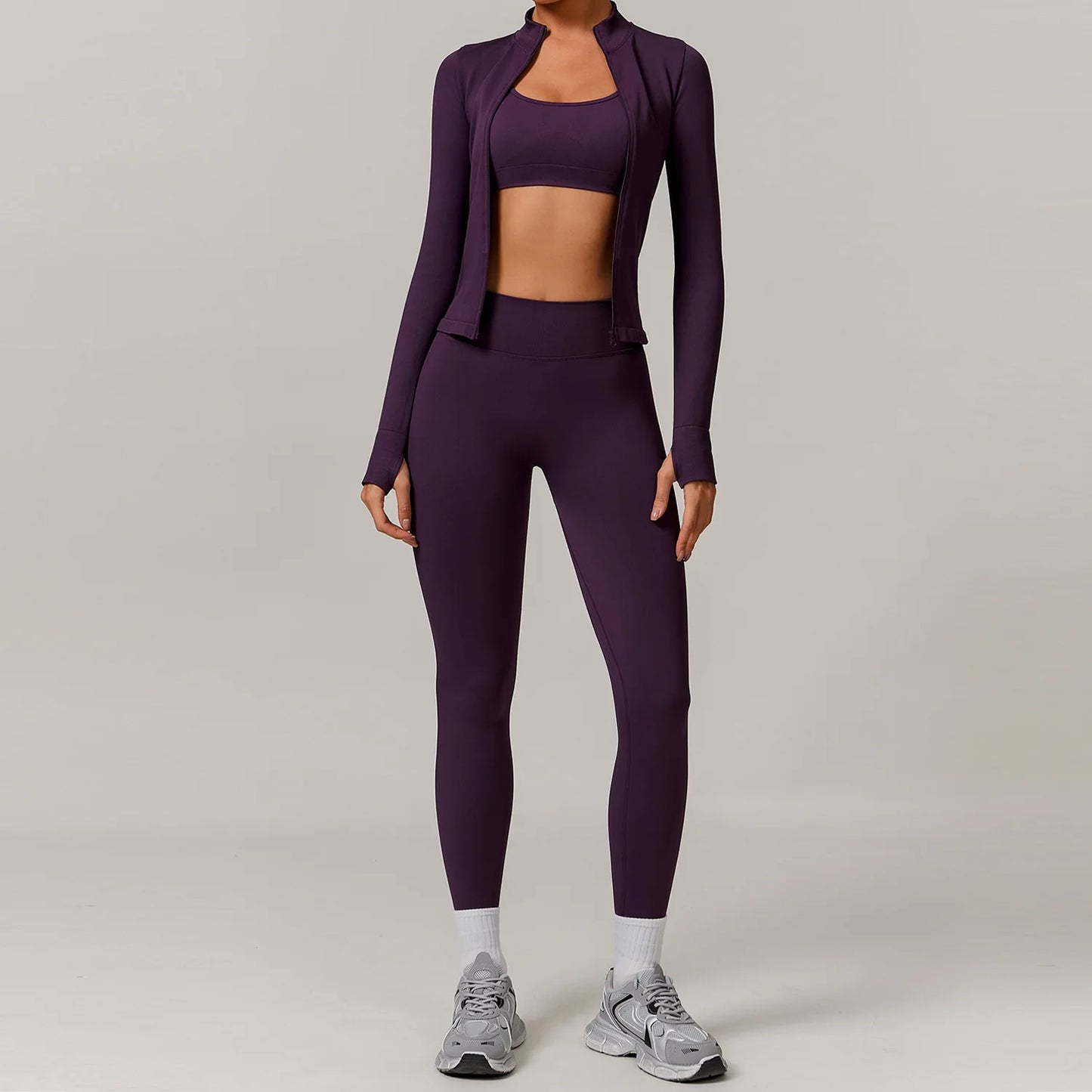 Legging Sportswear Seamless Yoga Set 2/3PCS Gym Clothes Sportswear Yoga Suits For Women Fitness Set Tracksuits Sports Bra Gym Leggings