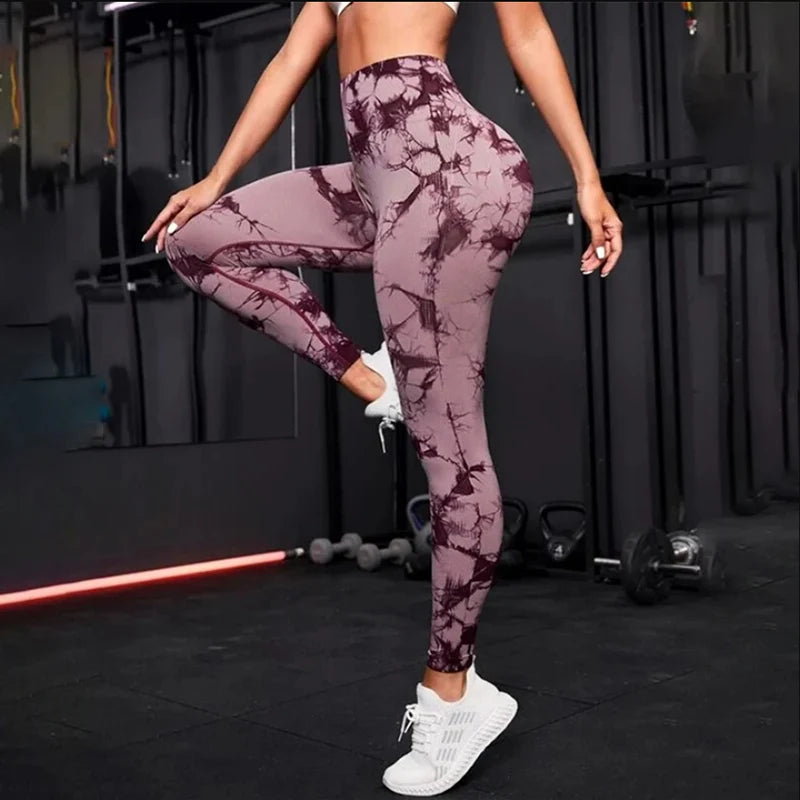 Leggings Women Yoga Pants Sport Leggings Seamless High Waist Push Up Woman Tights Fitness Workout Leggins Gym Clothing