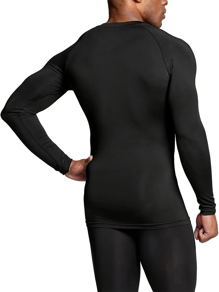 T-shirts Men's Rashguard Quick Dry Gym Fitness Shirts Spring Beach Surfing Athletic Sport Running Workout Tops Tees