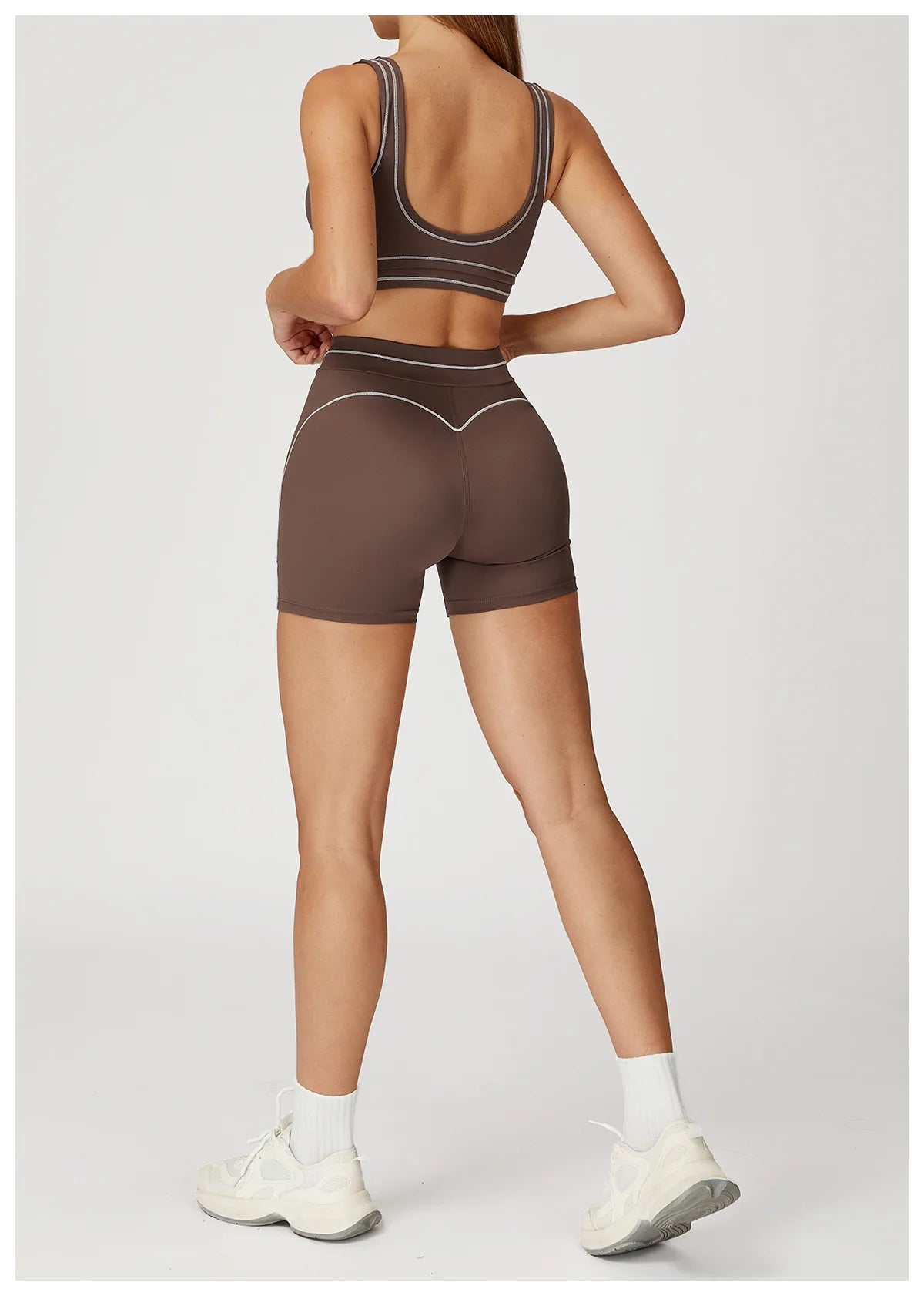 Legging Yoga Suit Women Tracksuit Sports Bra High Waist Legging Shorts Outfit Gym Set Fitness Running Workout Clothes Push Up Sportswear