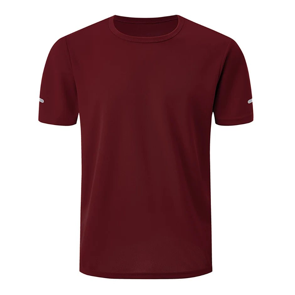 T-shirts  Men's Summer Quick-drying Sports Fashion Printed Short-sleeved Teens Loose and Comfortable Running Fitness Joker T-shirt