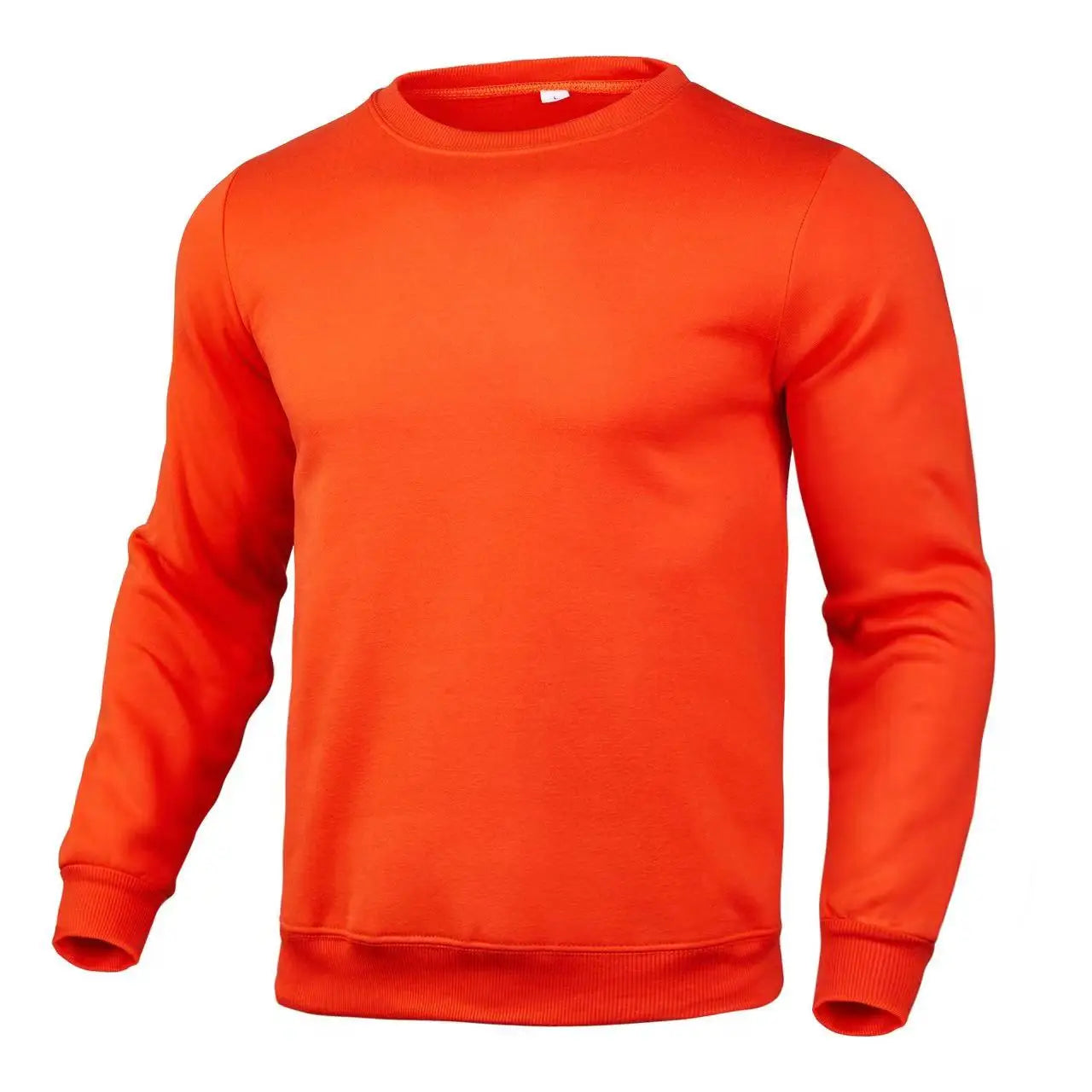 JUMPER  Men's and Women's Sweater Fashion Brand Casual Sweater Solid Color Round Neck Long Sleeve Pullover Sweater