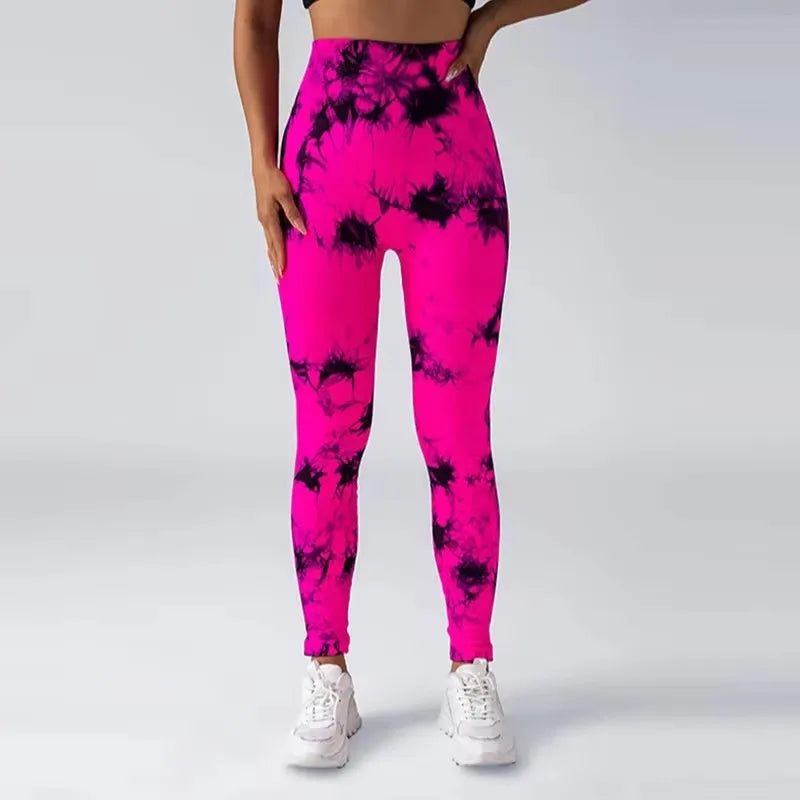 Leggings Women Yoga Pants Sport Leggings Seamless High Waist Push Up Woman Tights Fitness Workout Leggins Gym Clothing