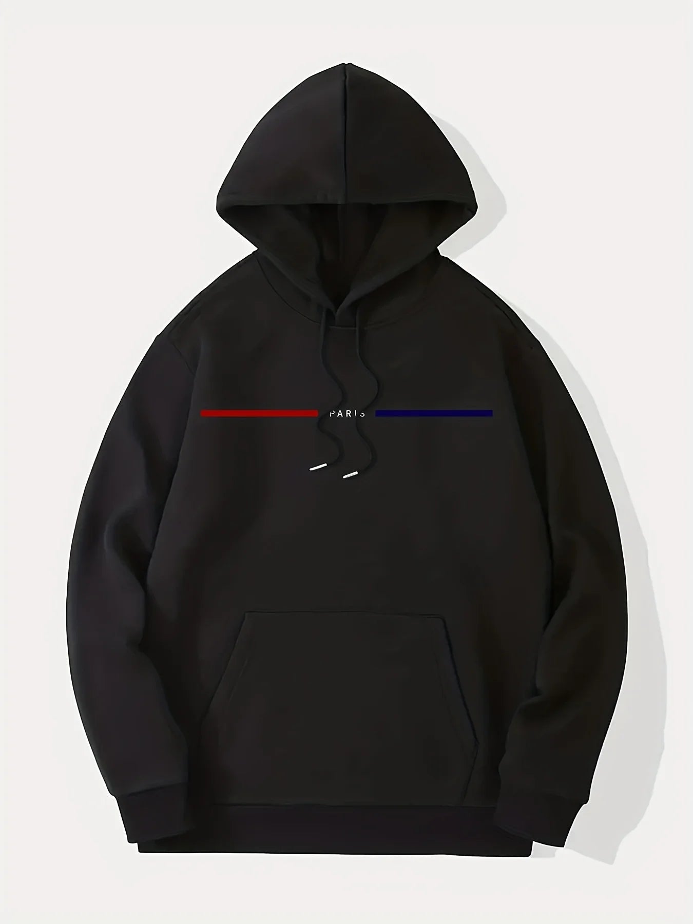 JUMPER Long Sleeved Sweater PARIS Hooded Sports Brand Hooded Sweater Sports Cotton Fleece Men Pullovers Hip Hop