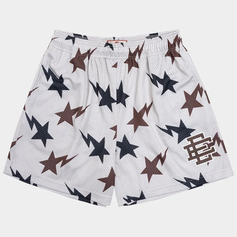 Shorts  EE Eric Emanuel Basic Shorts NEW men's casual shorts fitness sports pants summer gym workout Men Classic GYM Mesh Shorts