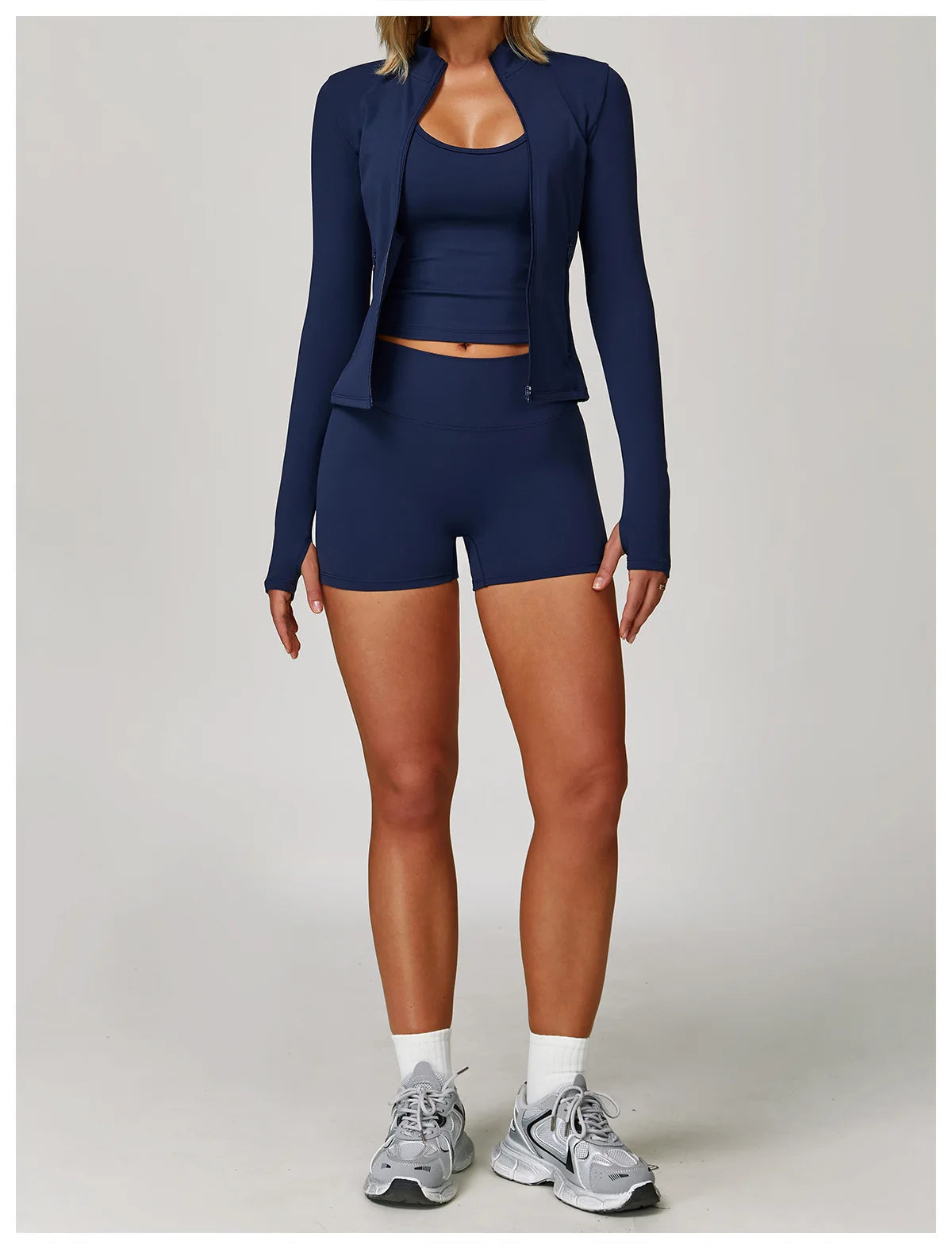 Legging 2/3PCS Yoga Suit Sports Set Gym Set Women Tracksuit Running Workout Clothes Long Sleeve Sports Bra Athletic Wear Yoga Clothing