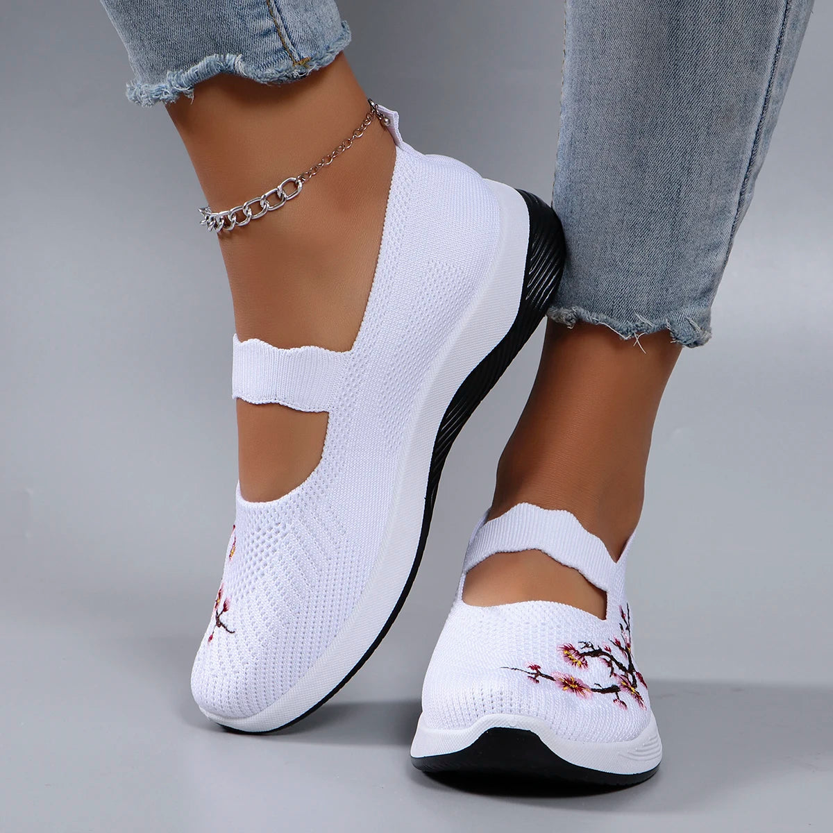 Women Sneakers  breathable mesh flat shoes women's shoes casual sports shoes, clearance free shipping