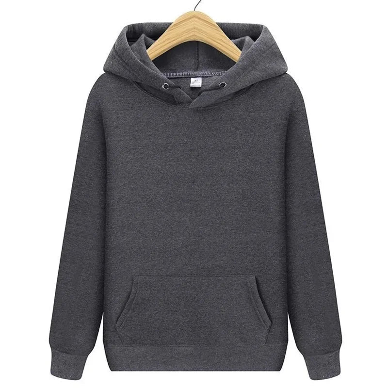 JUMPER Fashion Solid Hoodies Sweatshirts Mens Spring Autumn Hip Hop Warm Fleece Sweatshirt High Quality Brand Hoodies Male