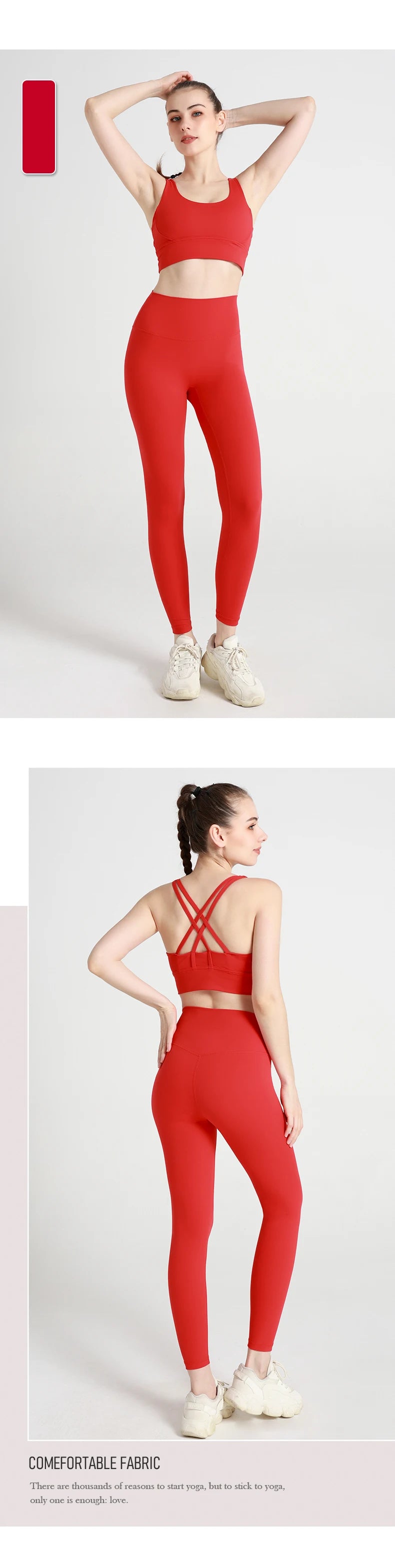 Legging  2 Piece Yoga Clothes Women's Tracksuit Quick Dry Set Breathable Fitness Suit Fitness Clothing Sports Bra Leggings Suit