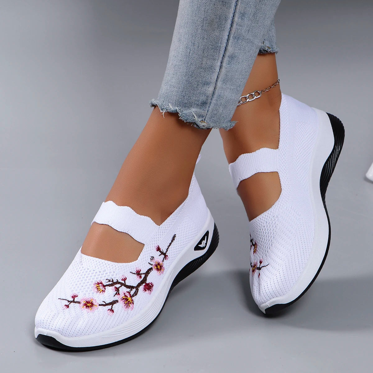 Women Sneakers  breathable mesh flat shoes women's shoes casual sports shoes, clearance free shipping