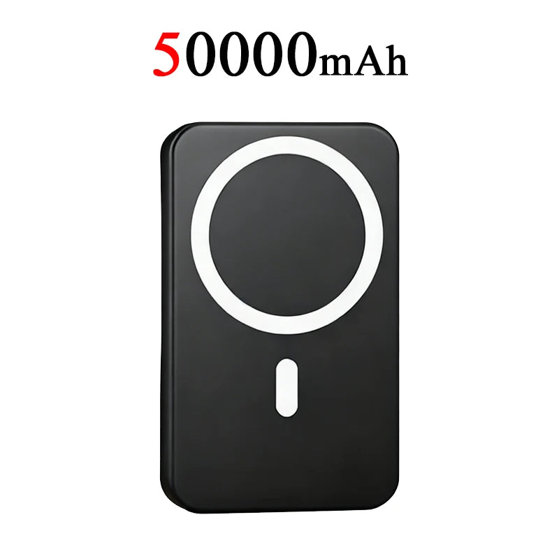 OnePlus 500000mAh Large Capacity PD20W Magnetic Wireless Power Bank External Portable Battery Pack For iphone Samsung Xiaomi